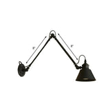 Adjustable Vintage Industrial Iron LED Wall Light