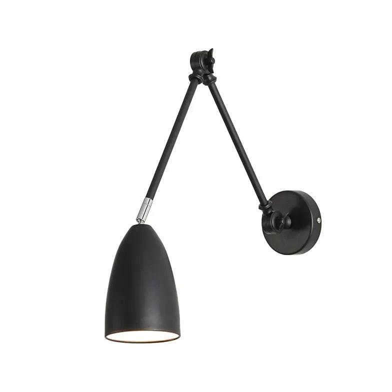 Nickel Wall Light for Bedroom - Clowas