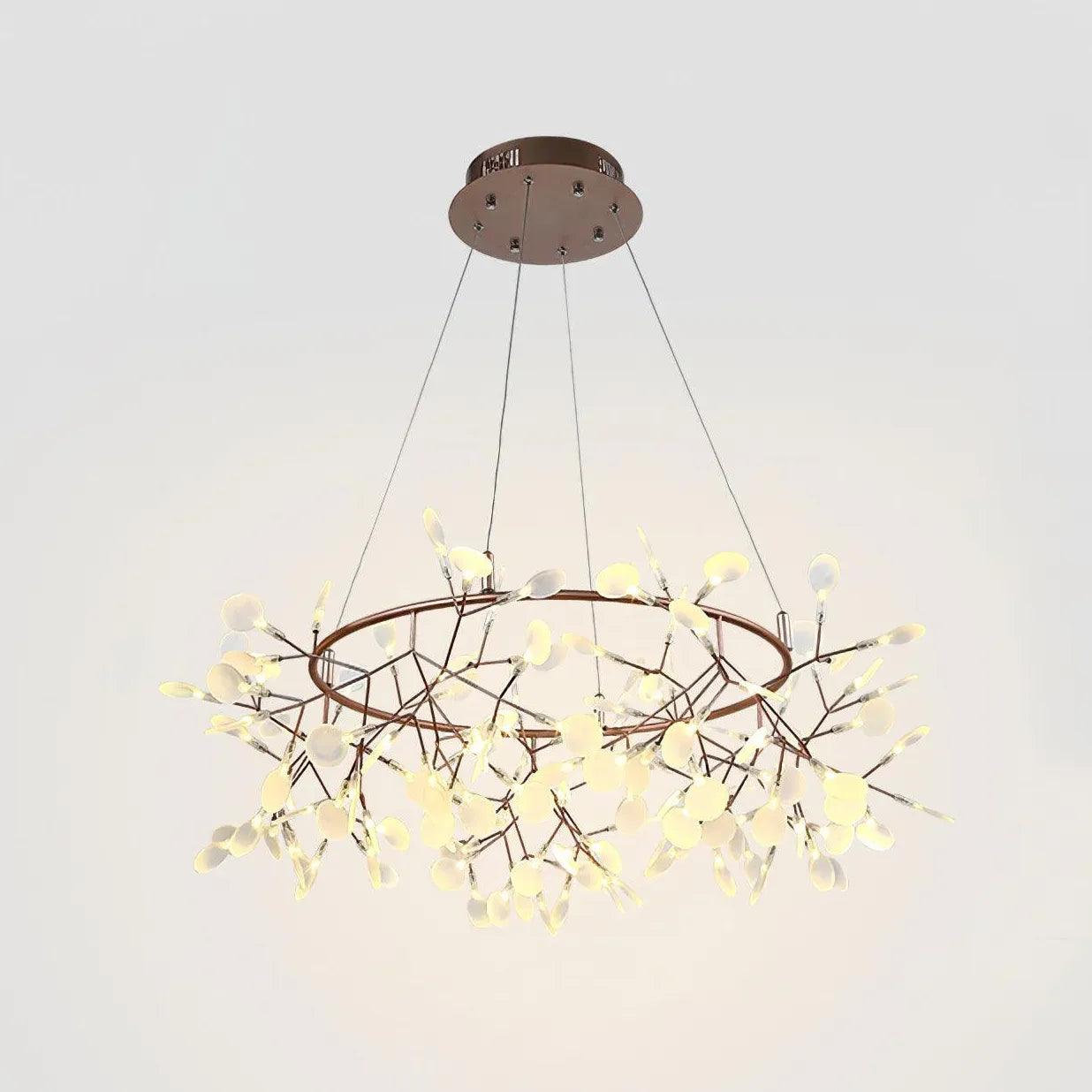 Branch Iron Ring for Living Room Chandelier - Clowas