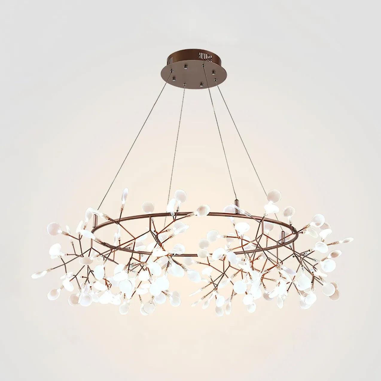Branch Iron Ring for Living Room Chandelier - Clowas
