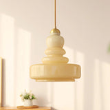 Iron Gourd Design Pendant Light for Living Room
