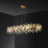 Bright Lights Shadows Crystal Gold Pendant Light - Clowas