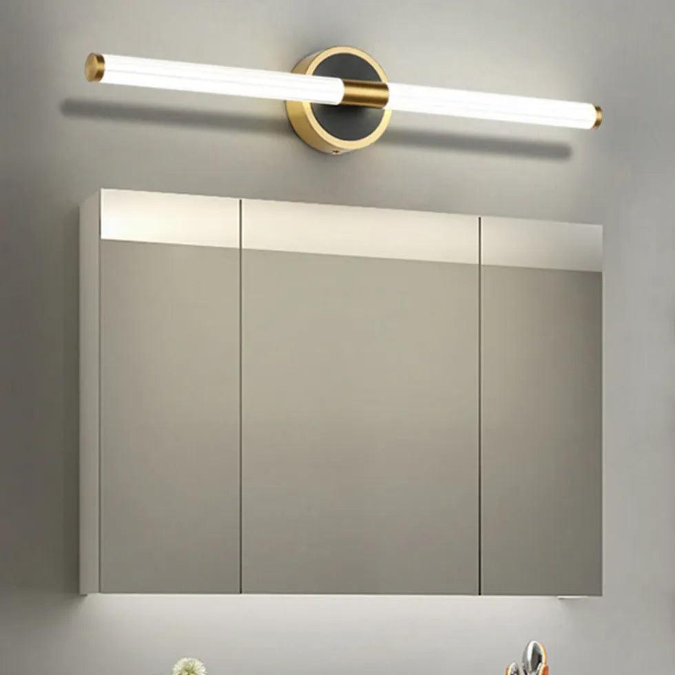 Brushed Brass Bathroom Wall Lights - Clowas