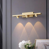Brushed Process Led Gold Wall Lights - Clowas