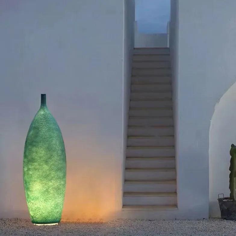 Vase-Shaped Decorative Resin Floor Lamp - Clowas