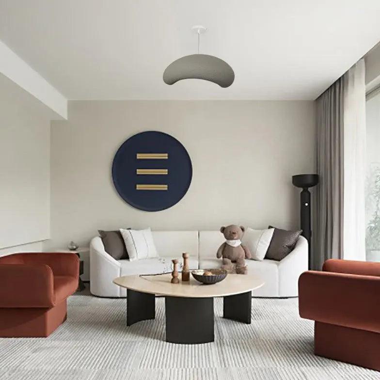 Irregular Ring Design Modern Blue Pendant Light - Clowas