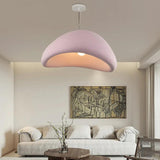Polystyrene Modern Pink Bedroom Pendant Light - Clowas
