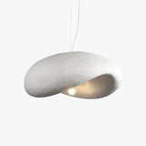 Faux Concrete Design Modern White Pendant Light - Clowas