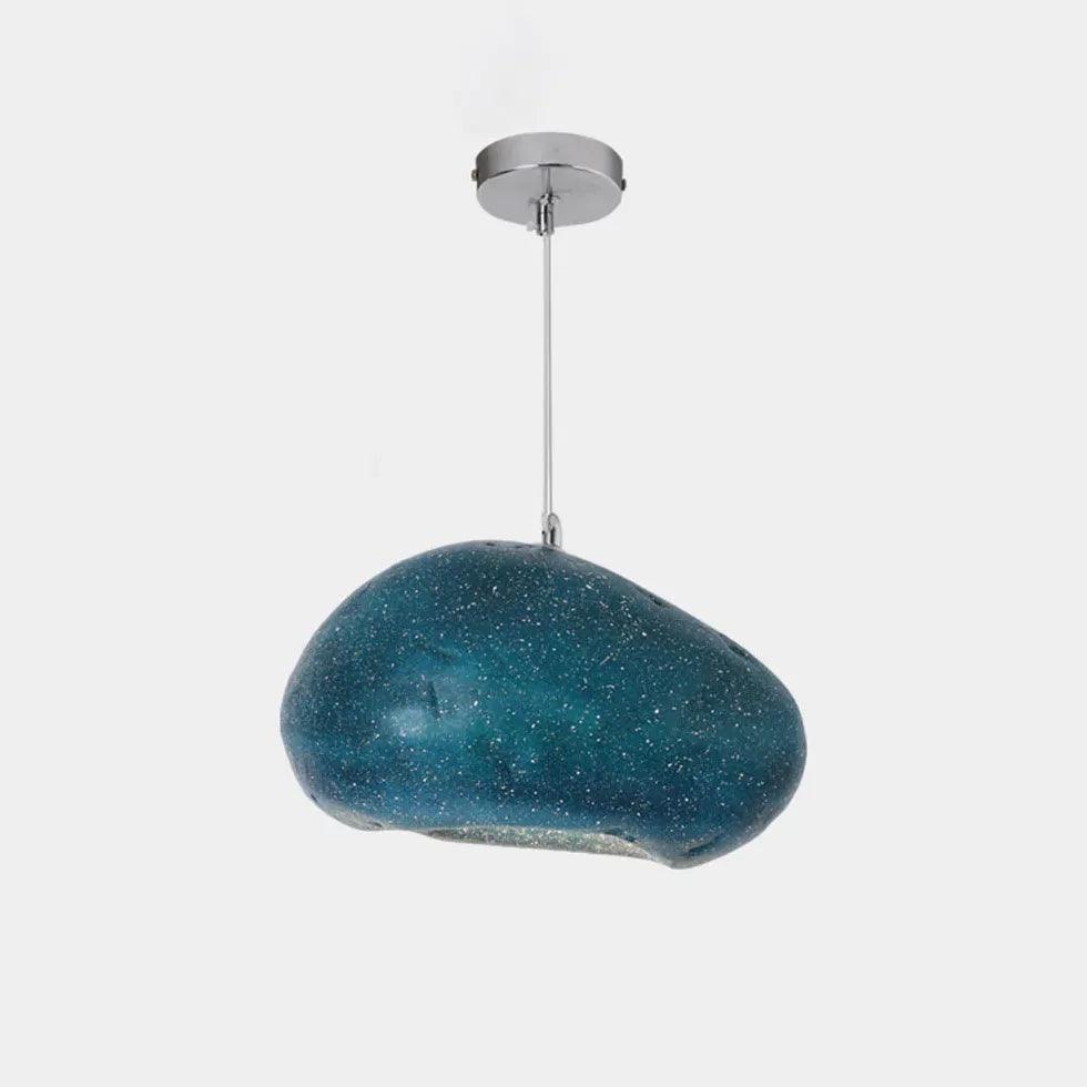 Irregular Shape Speckled Lampshade Modern Pendant Light - Clowas