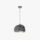 Faux Stone Resin Single Bedroom Pendant Light - Clowas