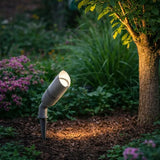 Modern Outdoor Solar Spotlight Metal Waterproof for Garden