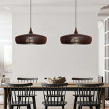 Vintage Wood Ceiling Pendant Light for Dining Room