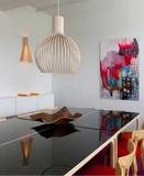 Nordic Timber Pendant Lighting Dimmable For Dining Rooms