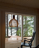 Nordic Timber Pendant Lighting Dimmable For Dining Rooms