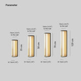 Modern Outdoor Wall Light Waterproof Metal for Exterior Wall