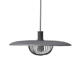 Metal Disc-Shaped Vintage Single-Head Pendant Light - Clowas