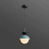 Colorful Lampshades Modern Glass Pendant Light - Clowas