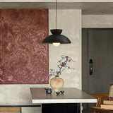 Red Frosted Modern Dining Room Pendant Light - Clowas
