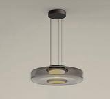 Minimalist Tiered Glass Pendant Light for Dining Room