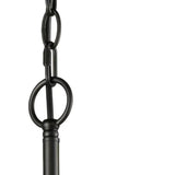 Candelabra Style Black Metal Kitchen Chandelier - Clowas