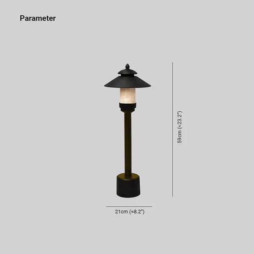Cap Shaped Led Garden Bollard Lights - Clowas