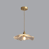 Petal Luxury Modern Glass Flush Ceiling Lights - Clowas