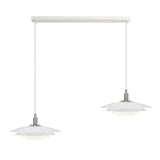 Four-layer White Lampshade Aluminum Pendant Light - Clowas