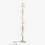 Multi-Head Acrylic Disc Decorative Floor Lamp - Clowas