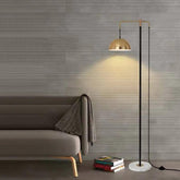 Metal Dome Arm Modern Floor Lamp - Clowas