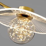 Clear Glass Multi-Head Living Room Chandelier - Clowas