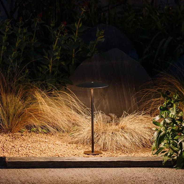 Disc Shaped Top Garden Bollard Lights - Clowas