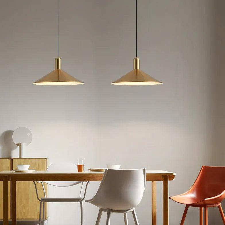 Cone-Shaped Iron Vintage Industrial Dining Room Pendant Light - Clowas