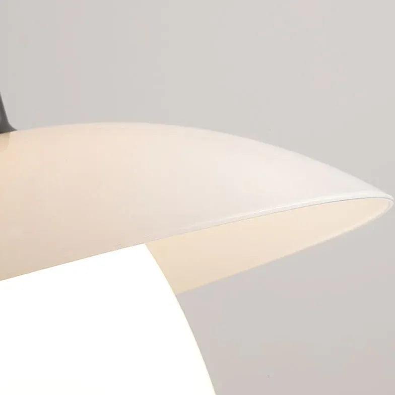 Double Layer White Shade Glass Pendant Light - Clowas
