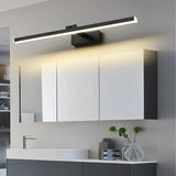 Modern Linear Wall Sconce Waterproof Metal for Bathroom