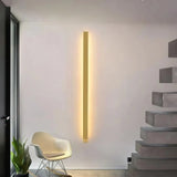 Minimalist Linear LED Wall Light Dimmable for Living Room