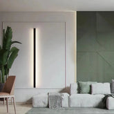 Minimalist Linear LED Wall Light Dimmable for Living Room