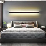 Minimalist Linear LED Wall Light Dimmable for Living Room