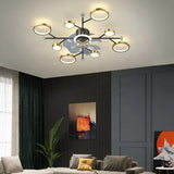 Modern Ceiling Fan With Light For Bedroom