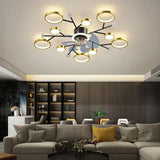 Modern Ceiling Fan With Light For Bedroom