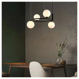 Modern Glass Ball Pendant Light for Living Room
