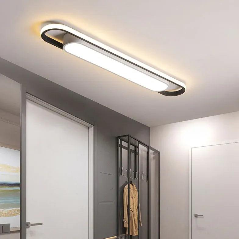 Circular Frame LED Modern Flush Ceiling Lights - Clowas