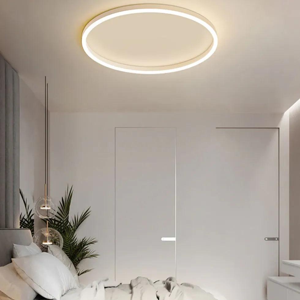 Circular Hollow Modern LED Flush Ceiling Lights - Clowas