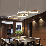 circular ring modern Dining Room pendant light - Clowas