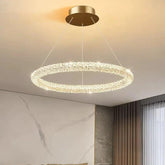 Circular Weaving Crystal Modern Pendant Light - Clowas