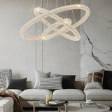 Circular Weaving Crystal Modern Pendant Light - Clowas