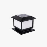 Classic Square Solar Outdoor Pillar Lights - Clowas