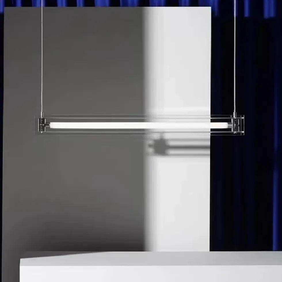 Clear Frame Minimalist White Pendant Light - Clowas