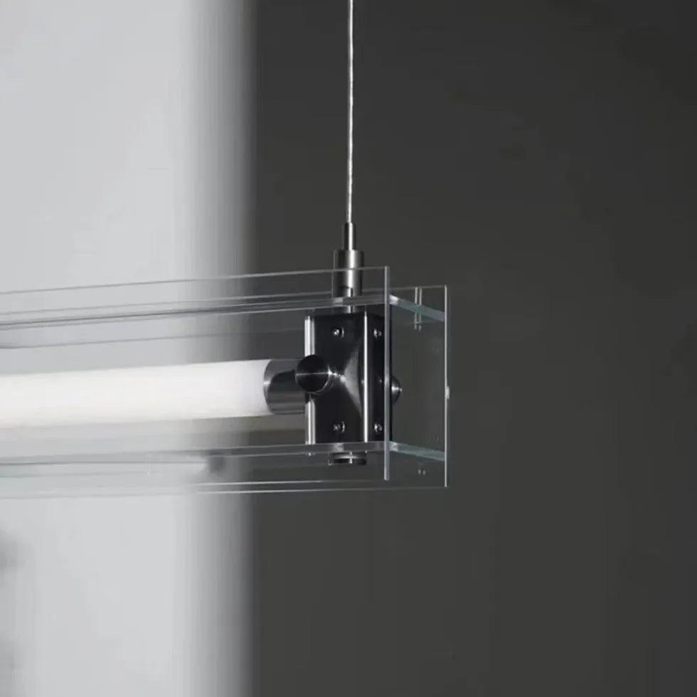 Clear Frame Minimalist White Pendant Light - Clowas