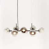 Modern Glass and Metal Pendant Lights for Living Room