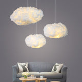 Modern Cloud Pendant Light Dimmable for Living Room